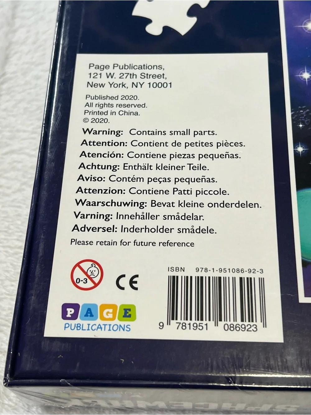 Spacewalk 1000-Piece Jigsaw Puzzle - New & Sealed Colorful Space Scene